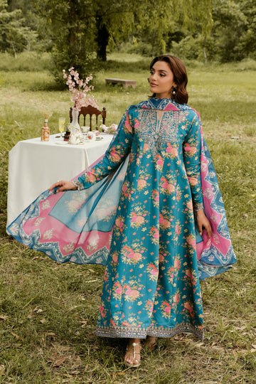 SAPPHIRE PRINTED LAWN SUIT