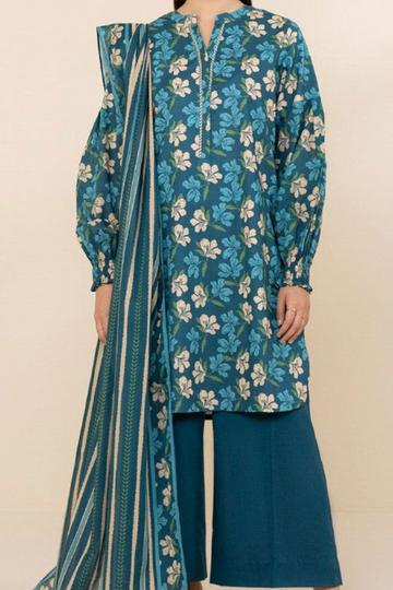 SAPPHIRE CAMBRIC COTTON