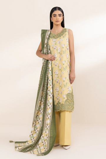 SAPPHIRE PRINTED LAWN SUIT