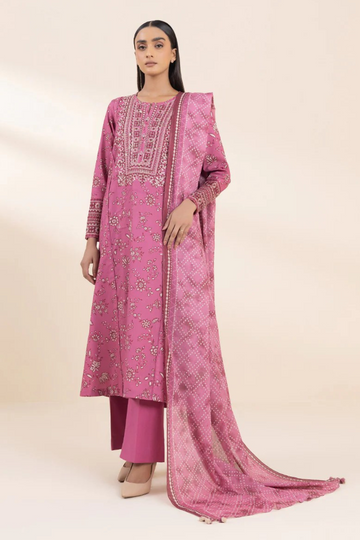 SAPPHIRE PRINTED LAWN SUIT
