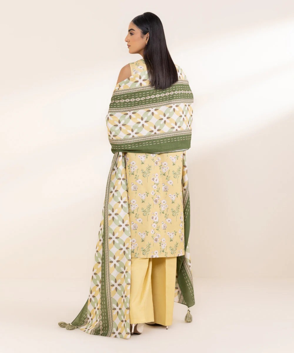 SAPPHIRE PRINTED LAWN SUIT