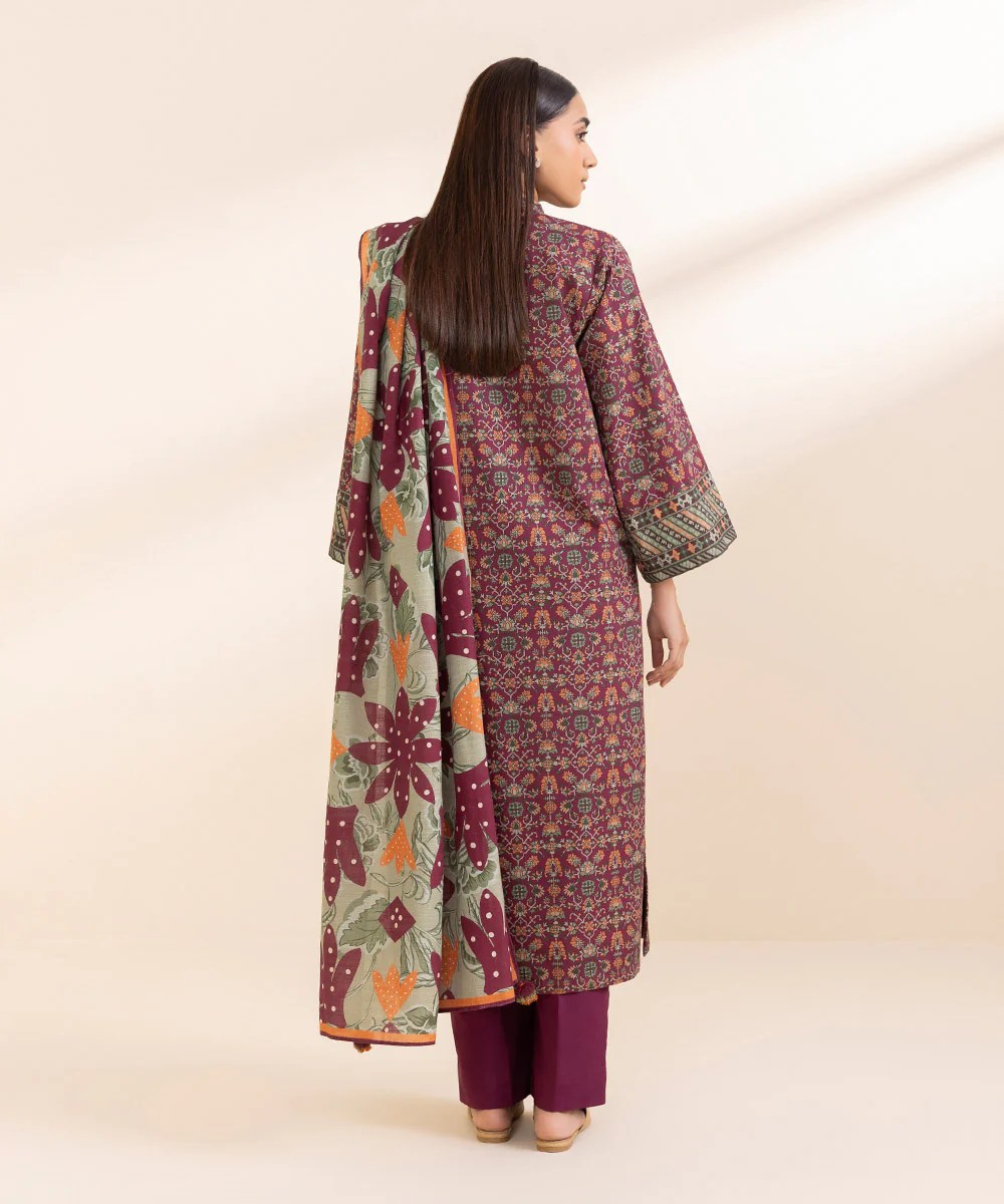 SAPPHIRE PRINTED LAWN SUIT