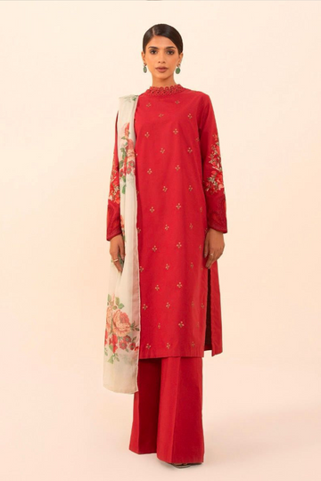 SAPPHIRE EMBROIDERED LAWN SUIT