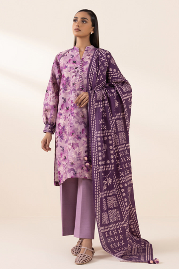SAPPHIRE PRINTED LAWN SUIT